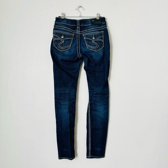 Silver Jeans Co. Suki skinny Dark Wash Jeans woman’s 26 - Picture 1 of 13